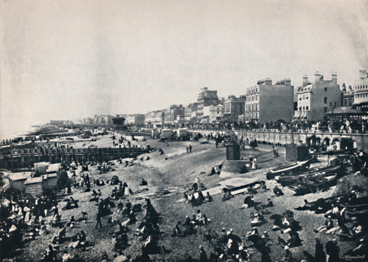 Brighton - Une longue étendue de plage - Unbekannt