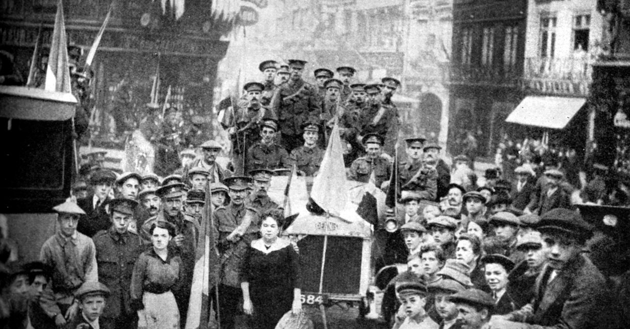 Force expéditionnaire britannique à Rouen, France, Première Guerre mondiale, 1914 - Unbekannt