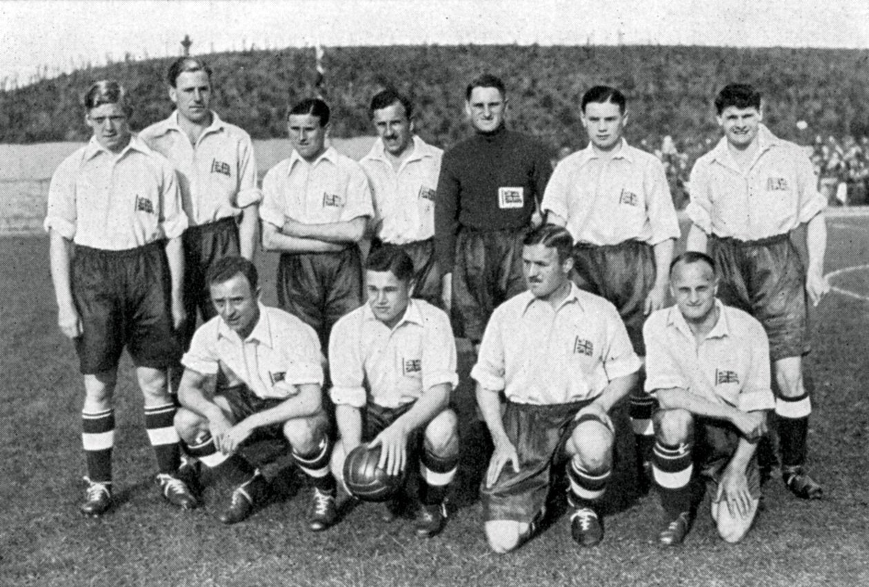 Équipe olympique britannique de football, Jeux olympiques de Berlin, 1936 - Unbekannt