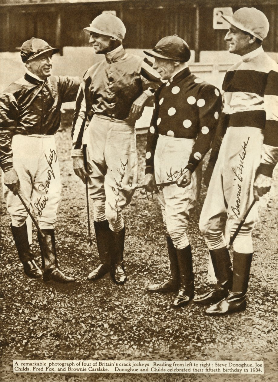 Jockeys britanniques - Unbekannt