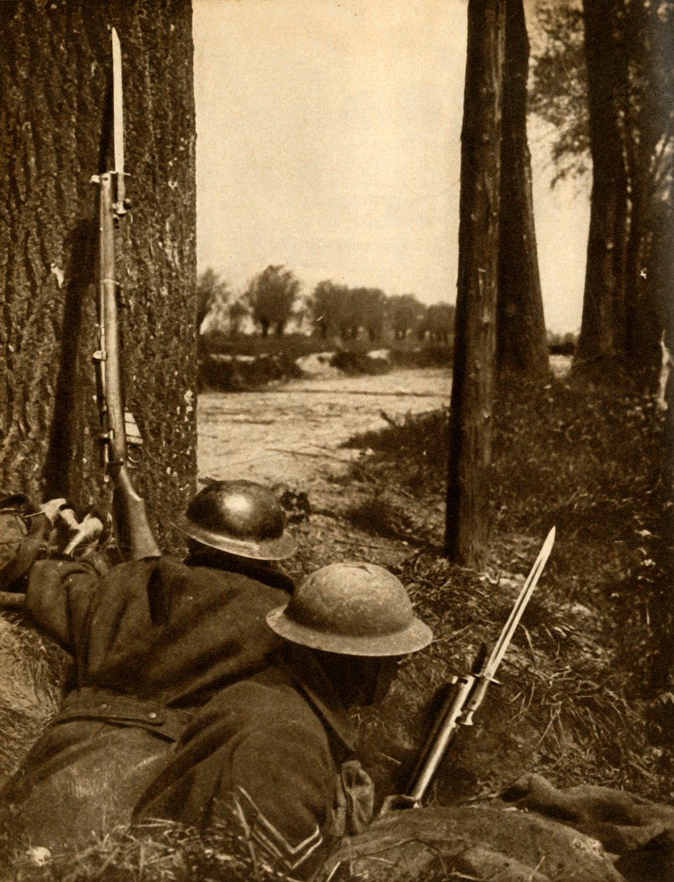 Troupes britanniques en première ligne, France, Première Guerre mondiale, 1914-1918, 1933 - Unbekannt