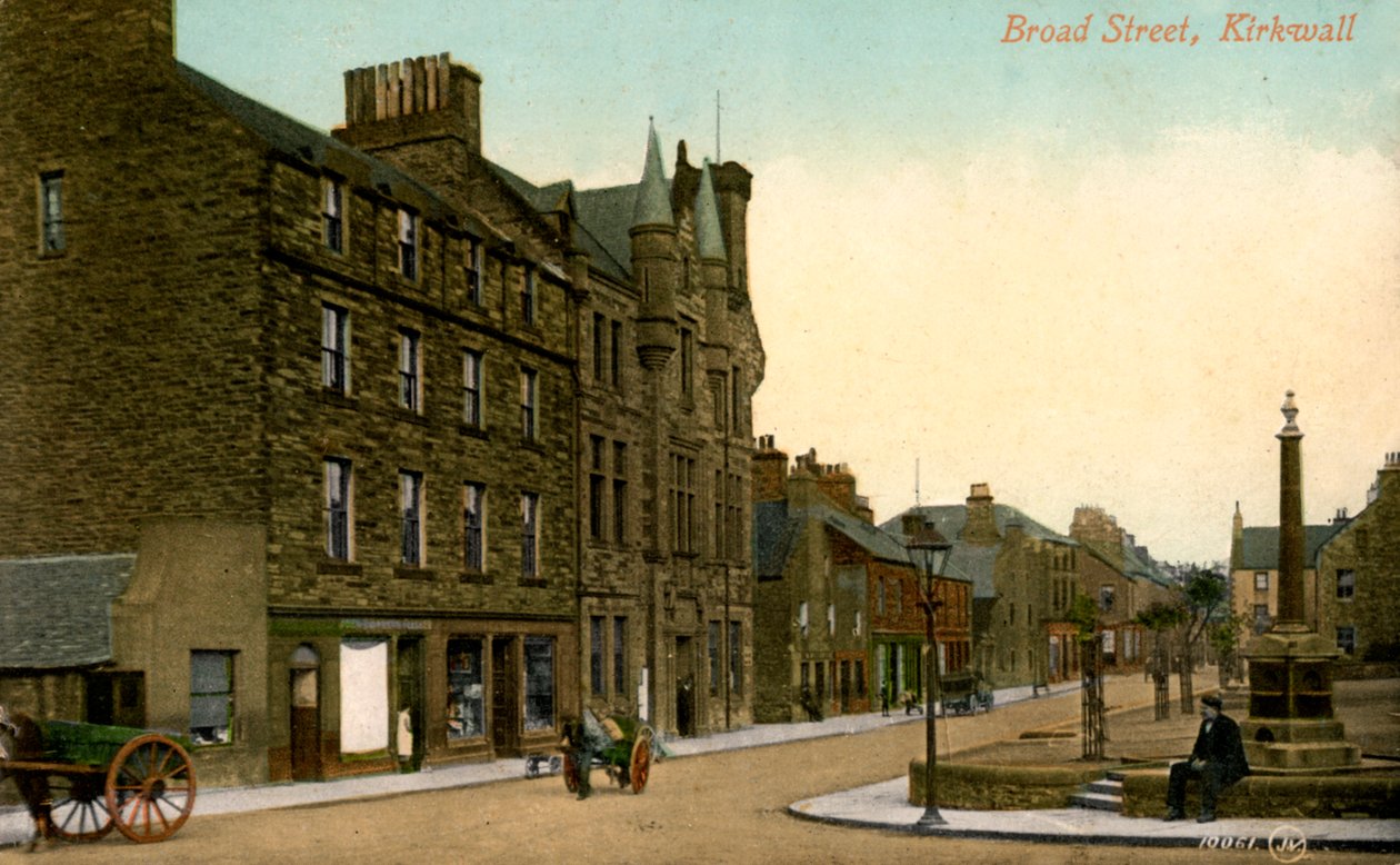 Broad Street, Kirkwall, Orkney, Écosse, 20e siècle - Unbekannt
