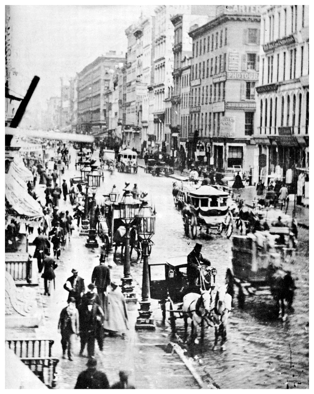 Broadway et Spring Street, New York, USA - Unbekannt