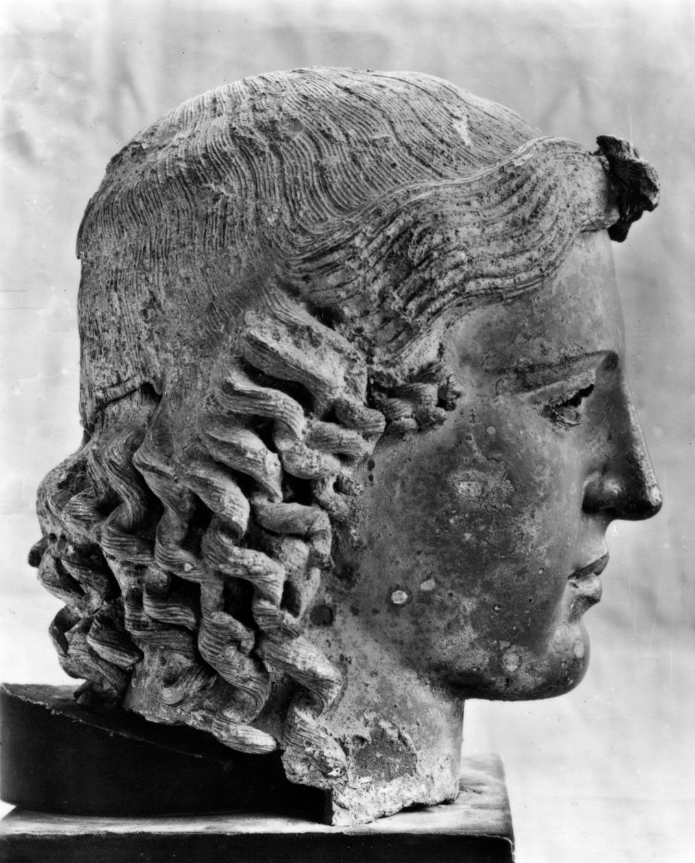 Buste en bronze du dieu grec Apollon, vers 460 av. J.-C., XXe siècle - Unbekannt