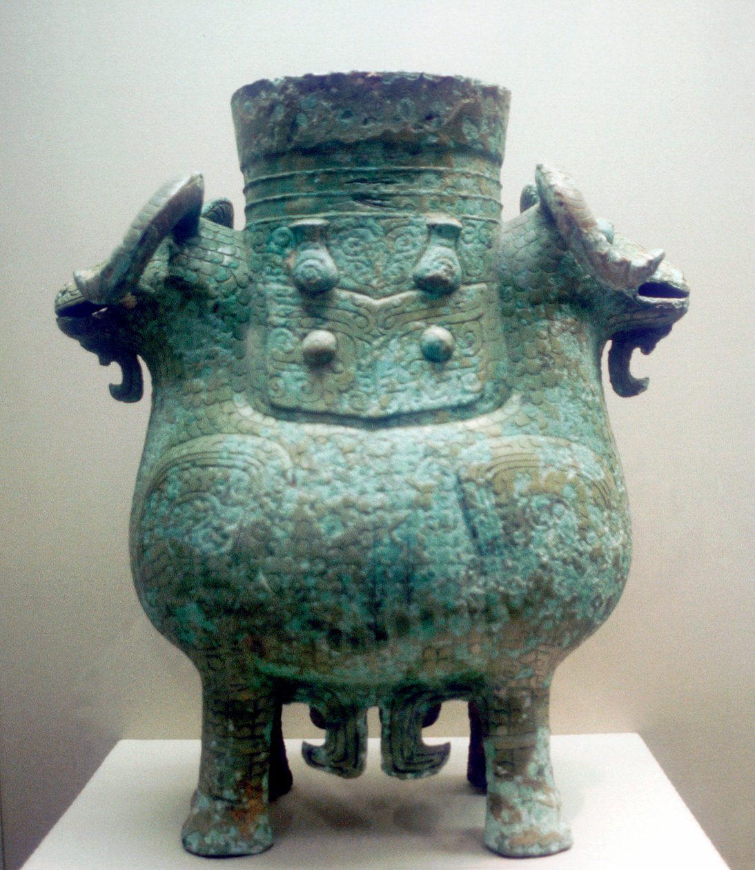Vase rituel en bronze, dynastie Shang, Chine, XIIe siècle av. J.-C. - Unbekannt