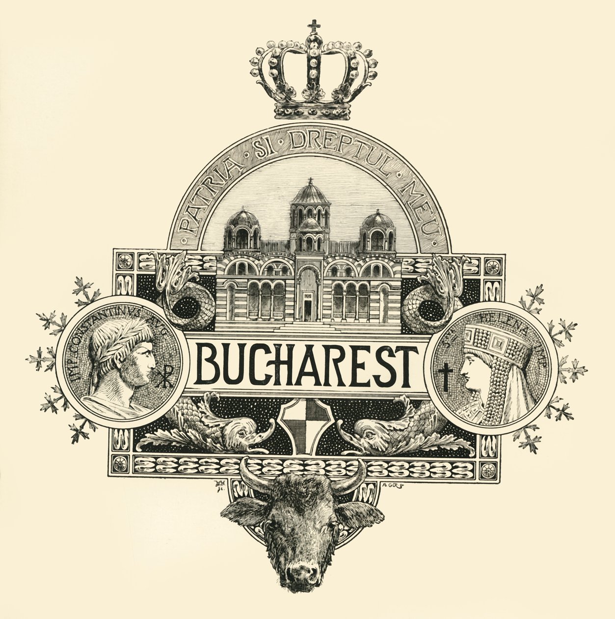 Bucarest, fin du XIXe-début du XXe siècle - Unbekannt