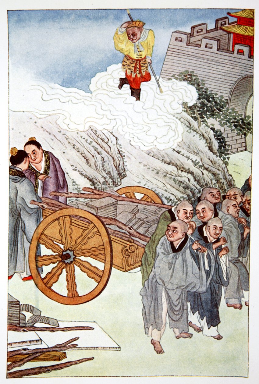 Bouddhistes en esclavage dans le pays des chariots lents, 1922 - Unbekannt