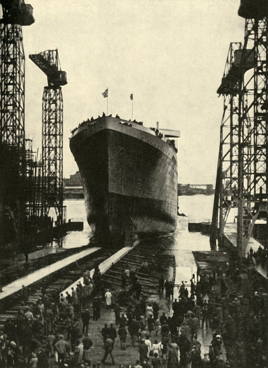 Construit dans un chantier naval de Belfast - Le lancement de l