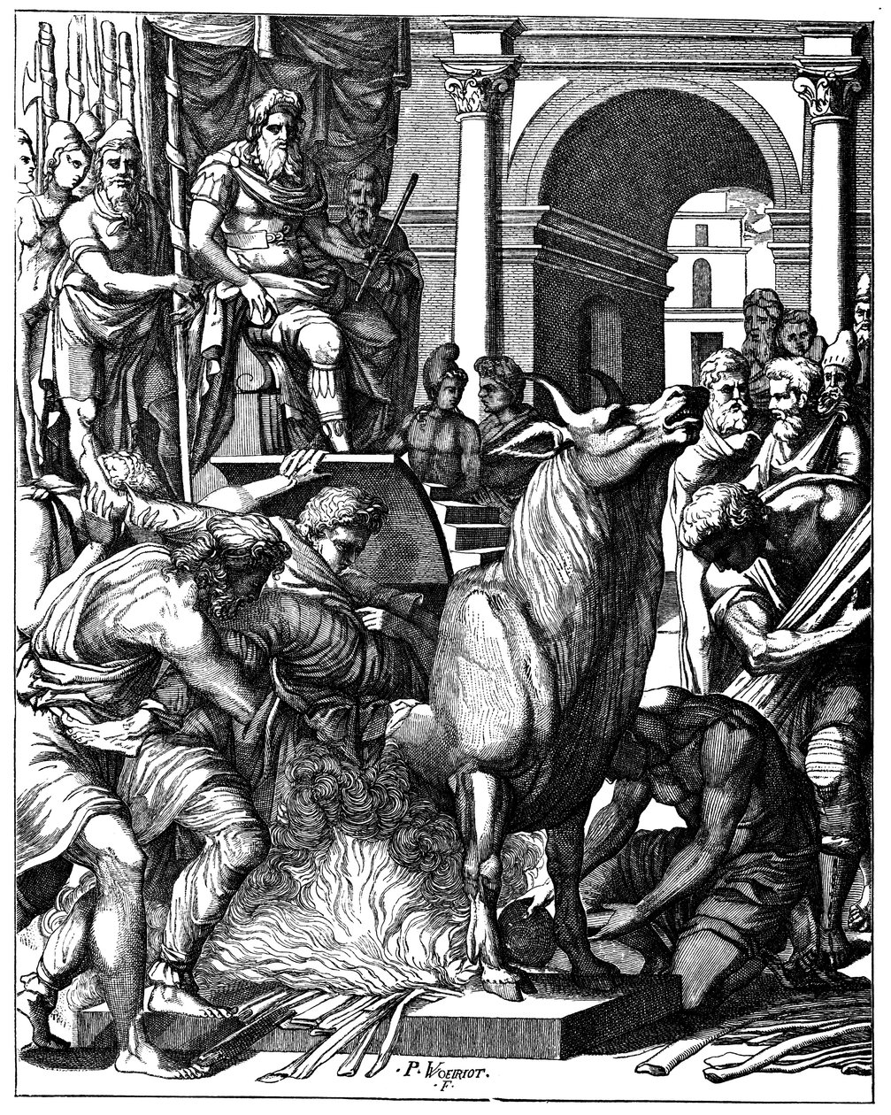 Taureau de Phalaris, tyran d