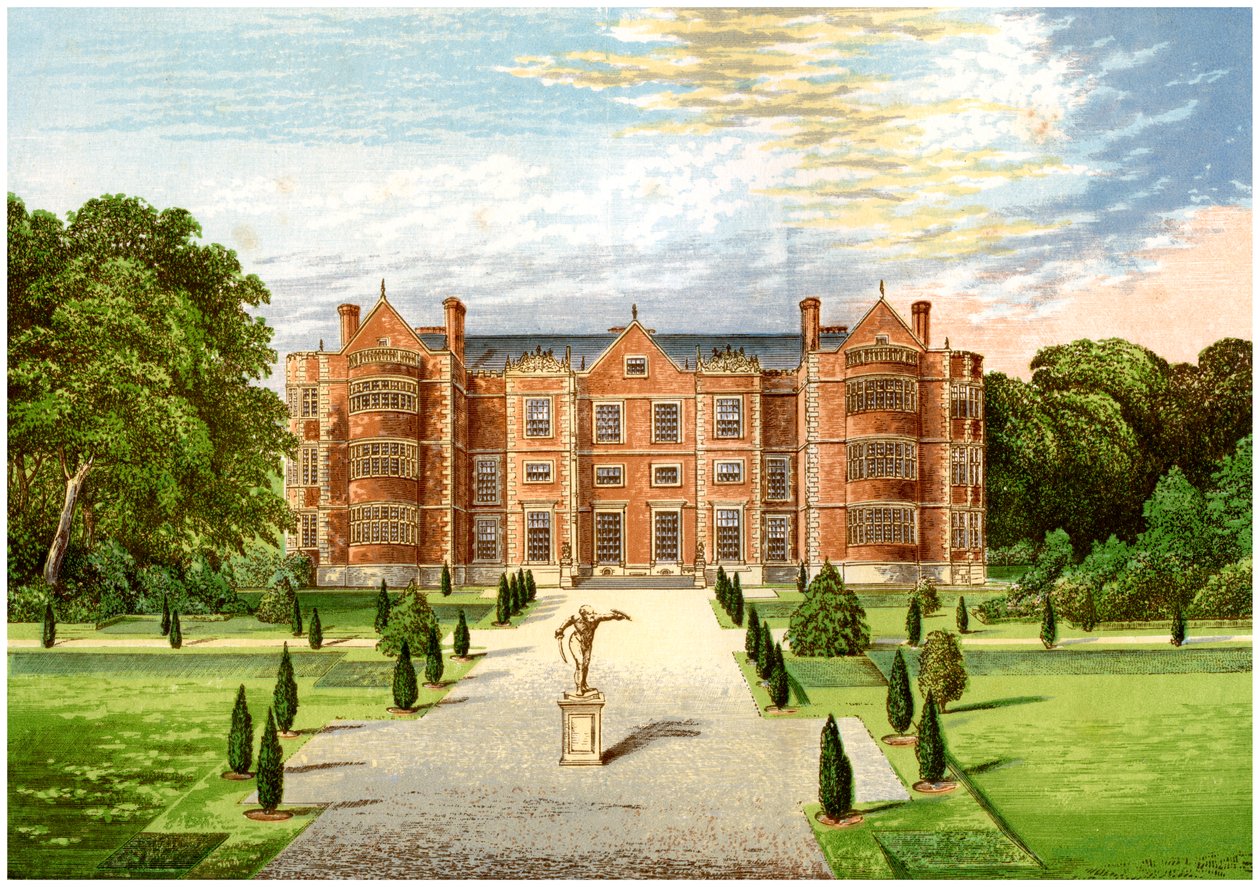 Burton Agnes Hall, Worcestershire, maison du baronnet Boynton, vers 1880 - Unbekannt