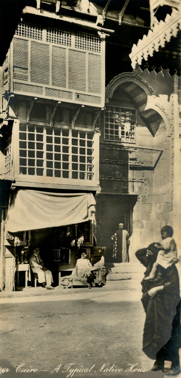Le Caire - Une maison typique, c1918-c1939 - Unbekannt