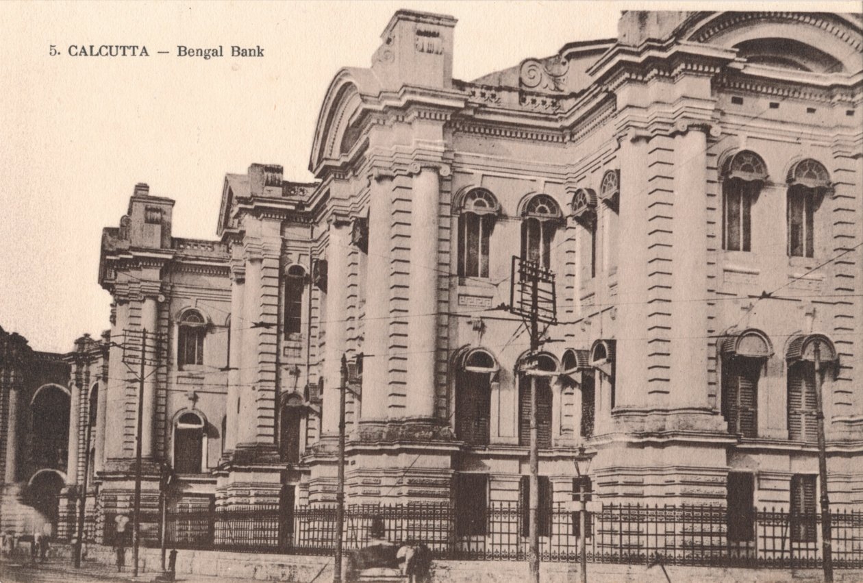 Calcutta - Banque du Bengale, vers 1900 - Unbekannt