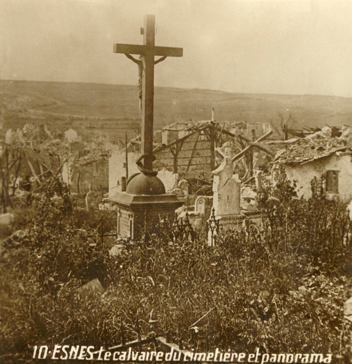 Calvaire au cimetière d