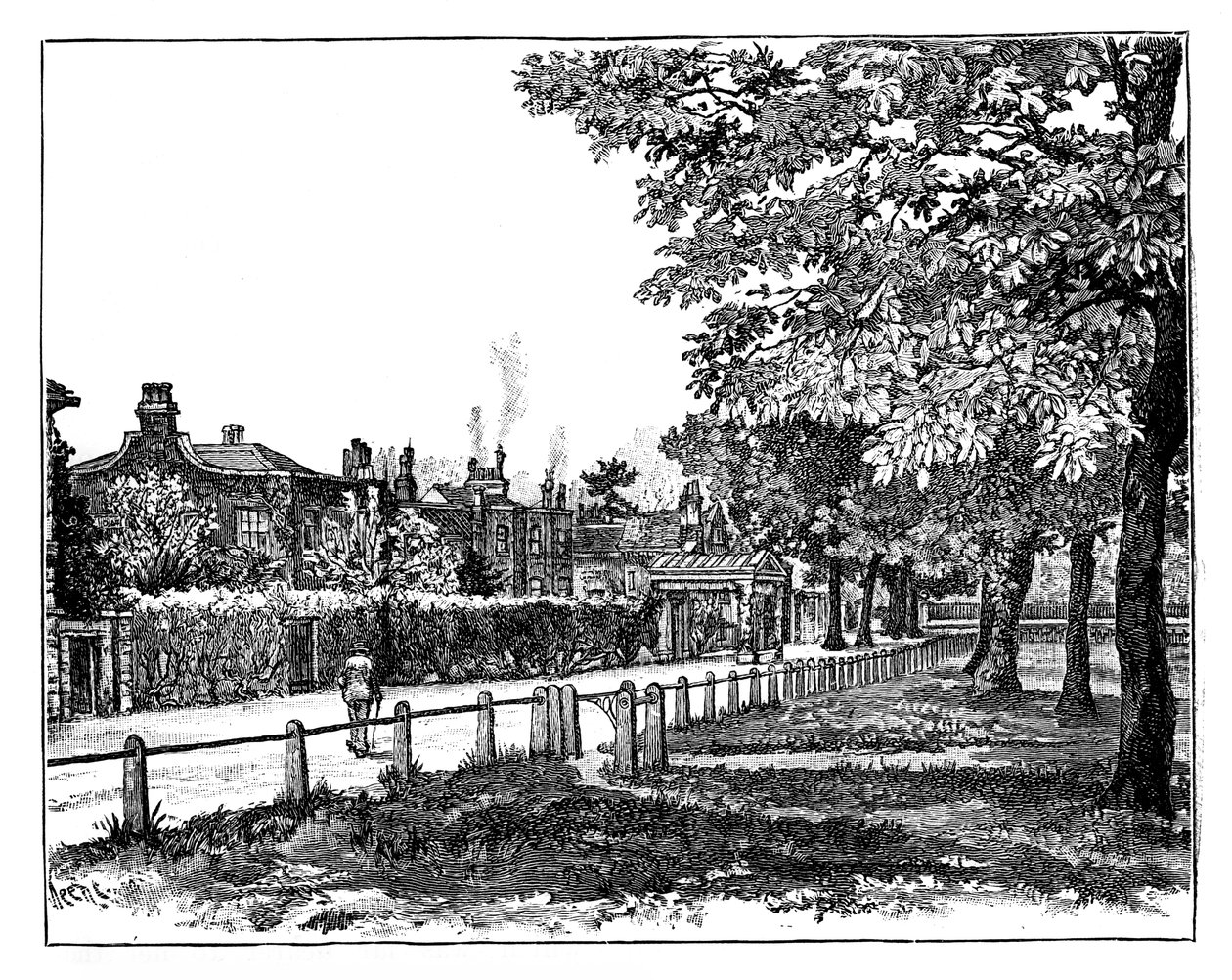 Cambridge Cottage, Kew, Londres, 19ème siècle - Unbekannt