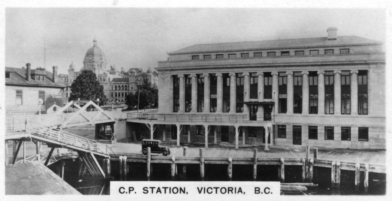 Gare du Pacifique Canadien, Victoria, Colombie-Britannique, Canada, c1920s - Unbekannt