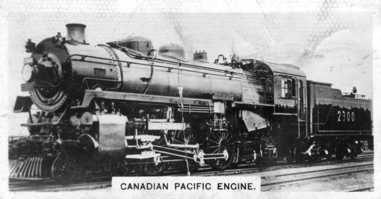Locomotive de passagers du Canadian Pacific, Canada, vers 1920 - Unbekannt