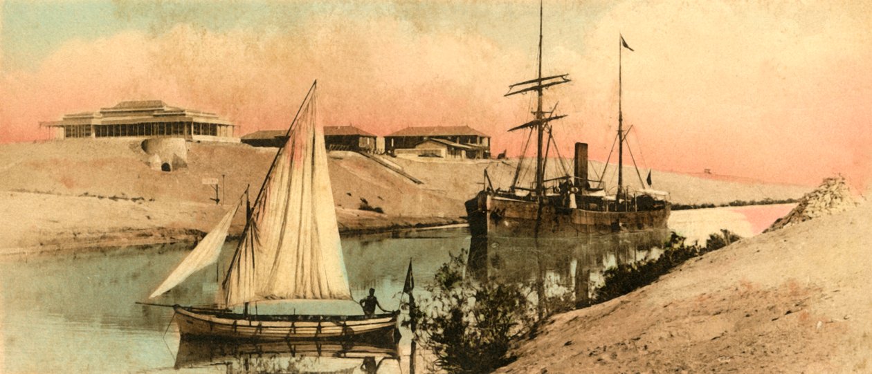 Canal de Suez - Chantier VI, c1918-c1939 - Unbekannt