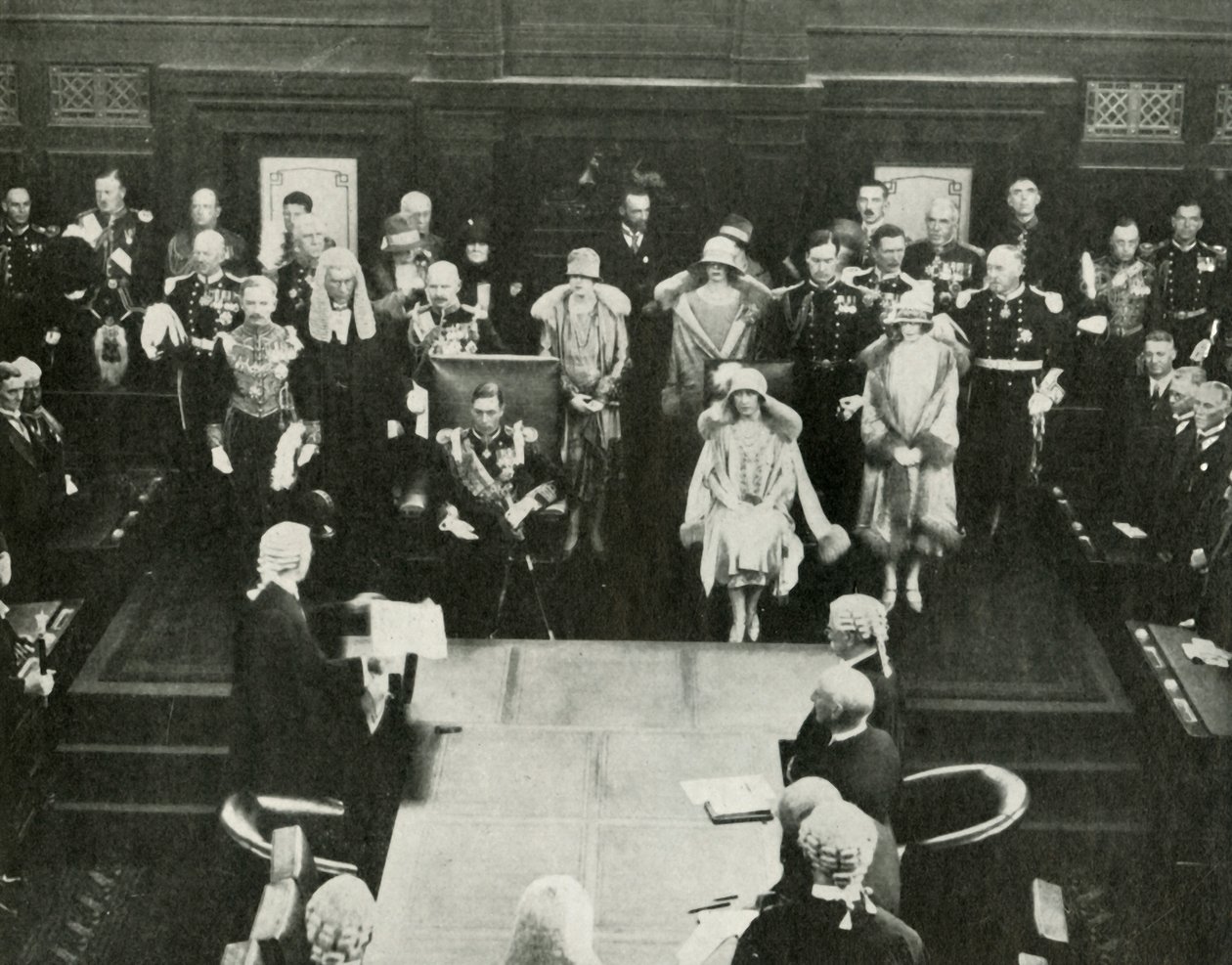 Canberra, Australie. Leurs Majestés ouvrant le Premier Parlement Fédéral, 9 mai 1927, 1937 - Unbekannt