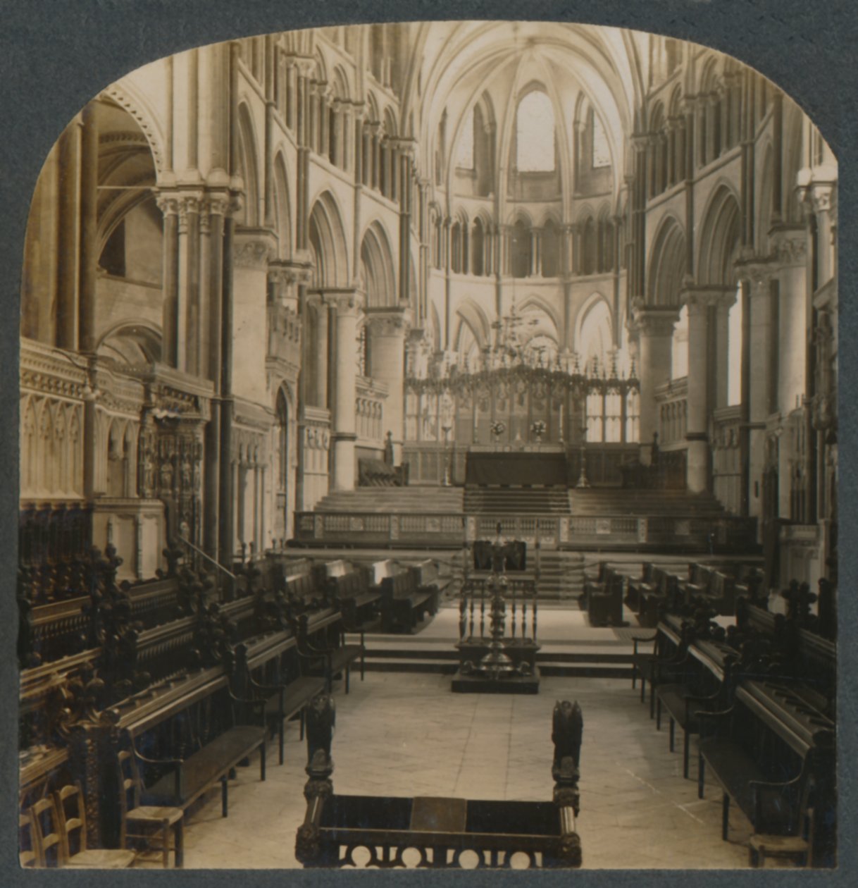 Cathédrale de Canterbury - Vue intérieure, Canterbury, Angleterre - Unbekannt
