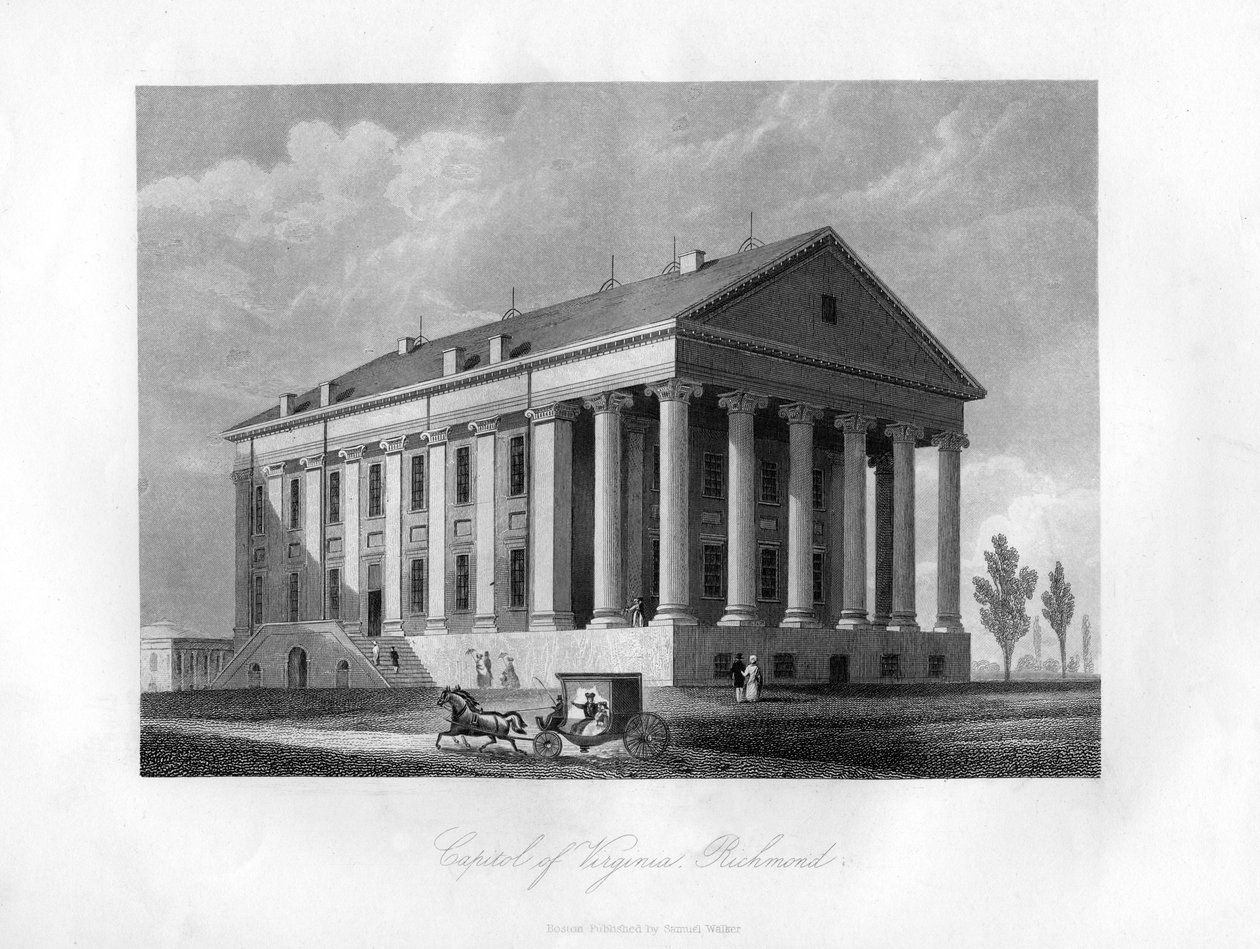 Capitole de Virginie, Richmond, USA, 1855 - Unbekannt