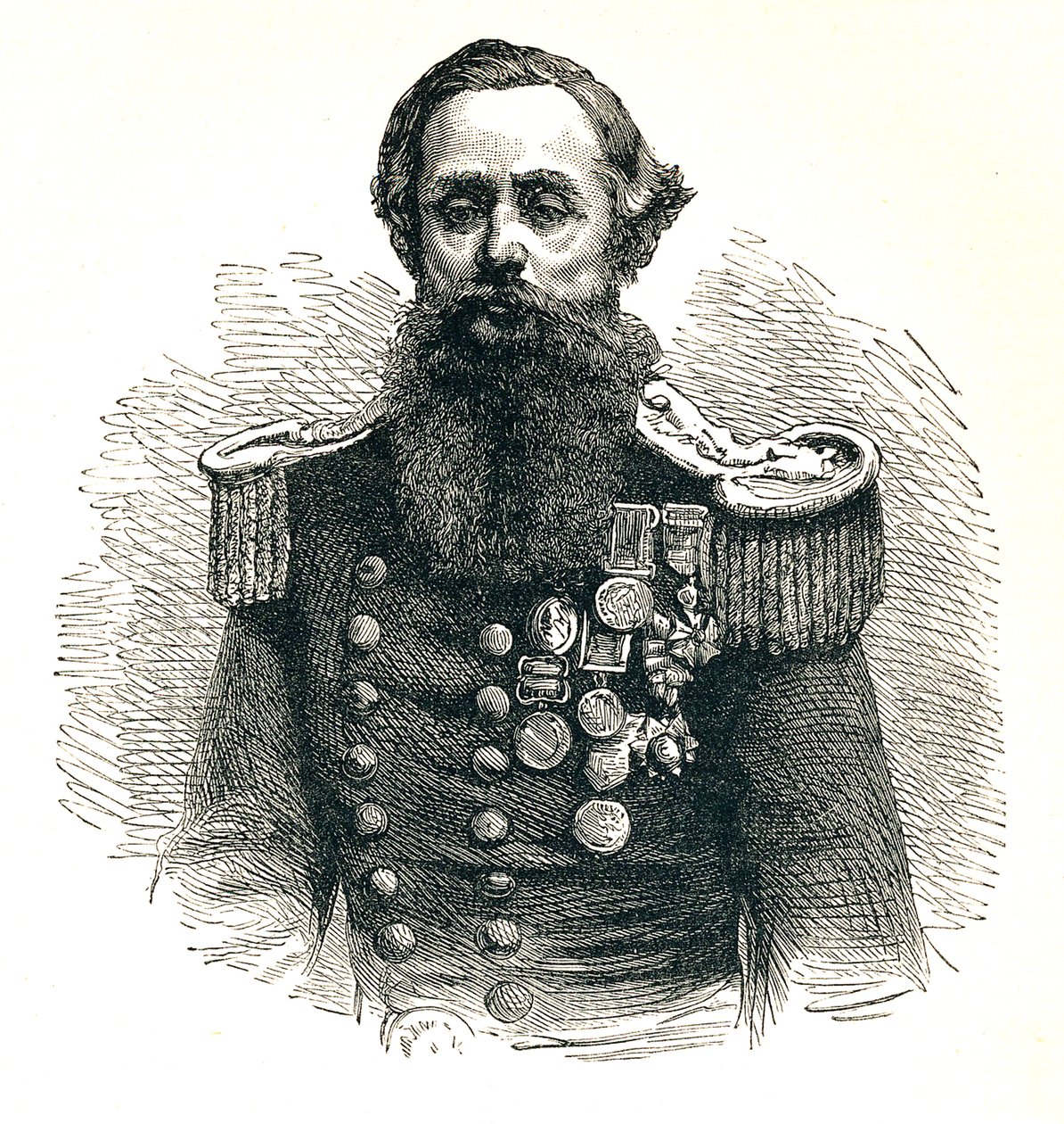 Capitaine Cowper Phipps Coles, 1819-1870, capitaine de marine et inventeur anglais, 1893 - Unbekannt