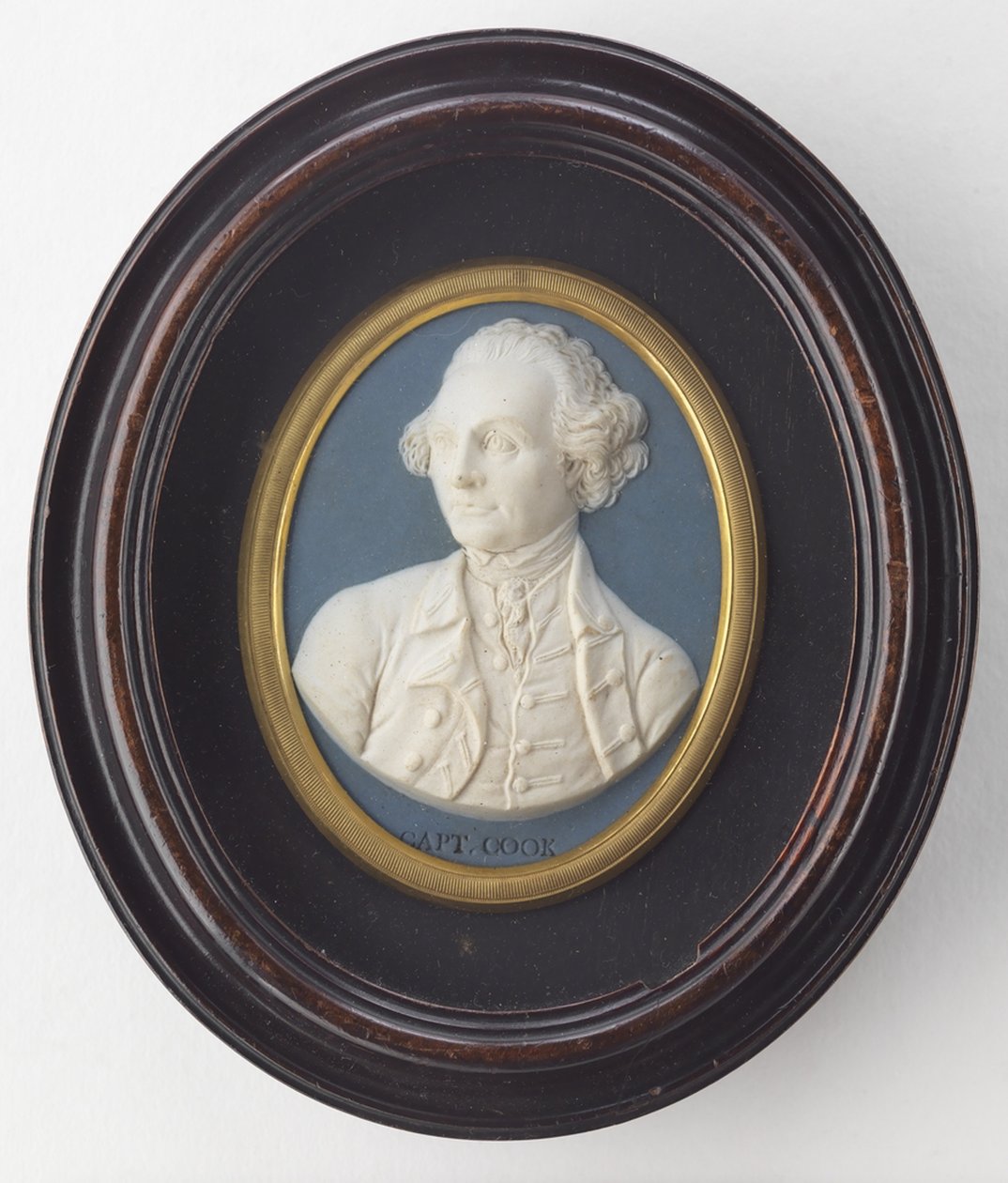 Médaillon portrait de Wedgwood du capitaine James Cook, vers 1776 - Unbekannt