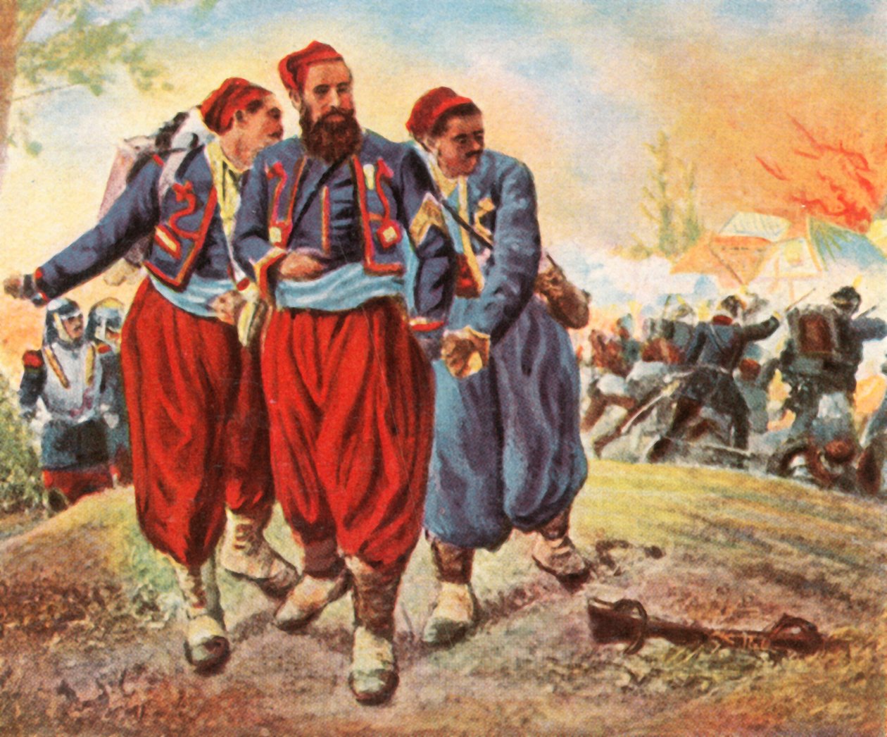 Turcs captifs à Wörth, 6 août 1870, 1936 - Unbekannt