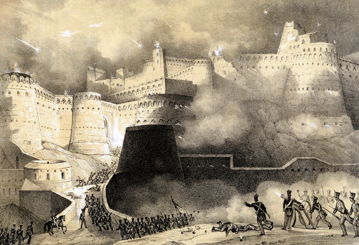 Capture de Ghunzee par les forces britanniques, Deuxième guerre anglo-afghane 1878-80, mars 1880 - Unbekannt