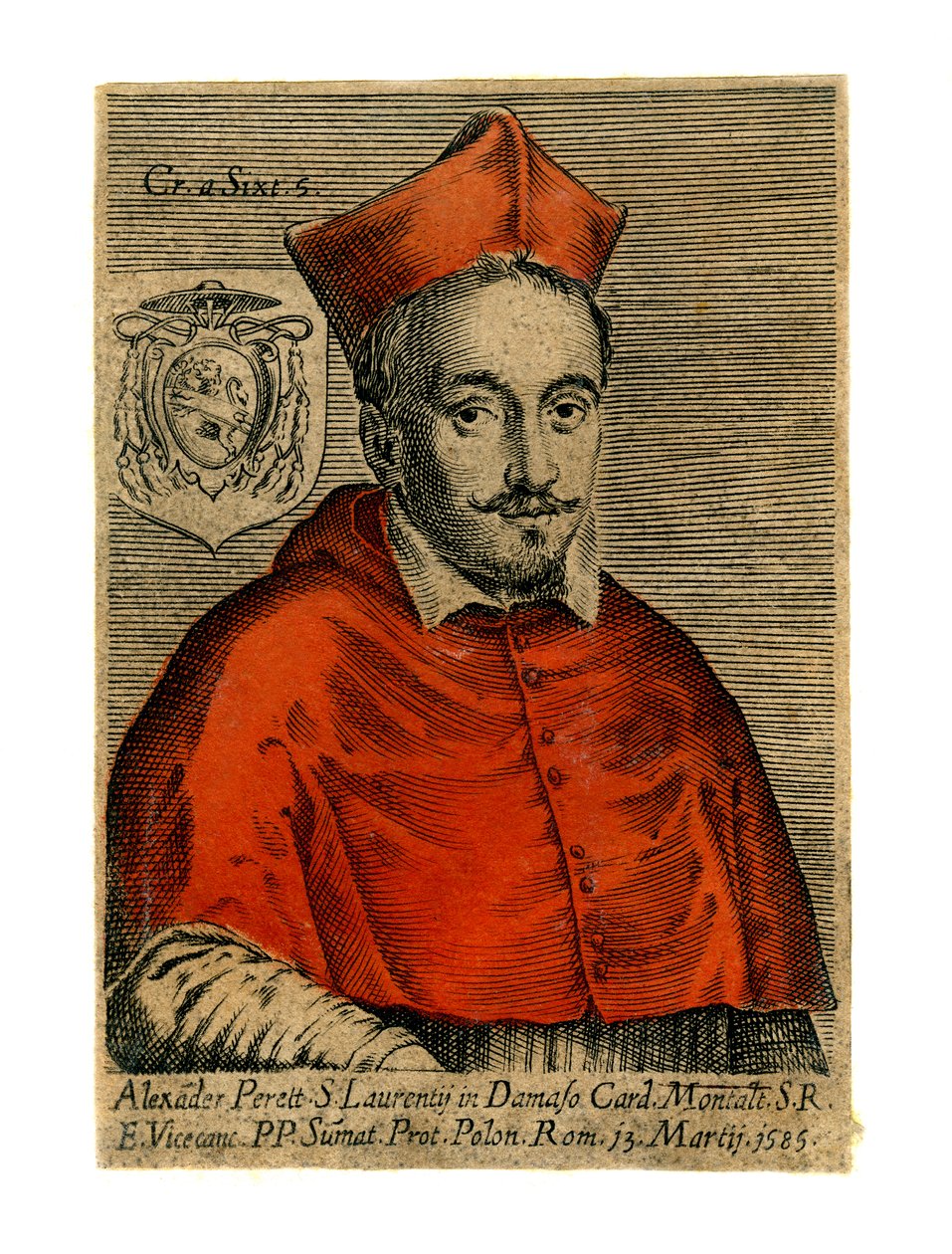 Cardinal Alexandre Perett, 1585 - Unbekannt