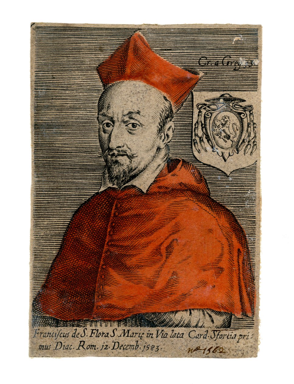 Cardinal Francesco Sforza, prêtre italien, XVIe siècle - Unbekannt