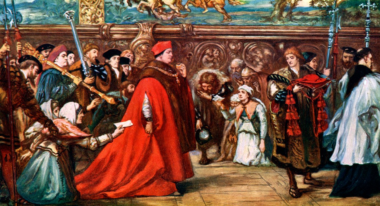Le Cardinal Wolsey en Procession vers Westminster Hall, 1887, vers 1920 - Unbekannt