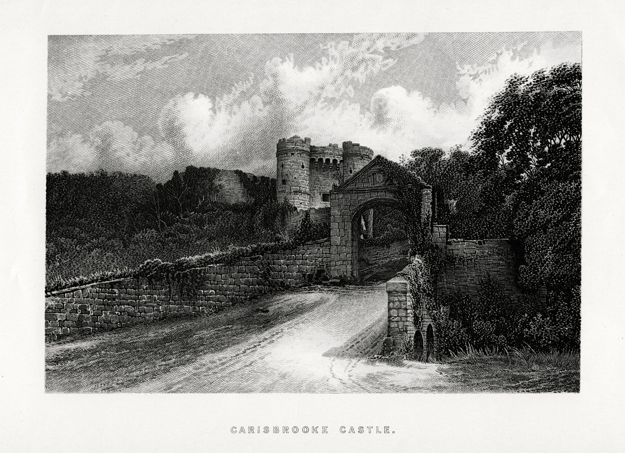 Château de Carisbrooke, Newport, Île de Wight - Unbekannt