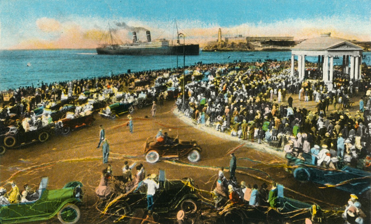 Temps de carnaval, La Havane, Cuba, vers 1920 - Unbekannt