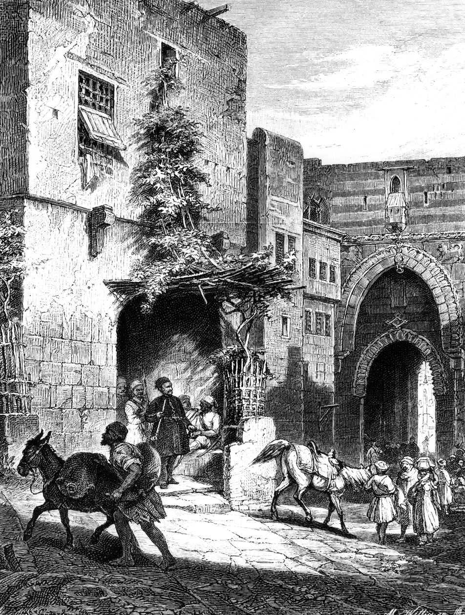 Porter des mamelouks, dans la citadelle du Caire, 1880 - Unbekannt