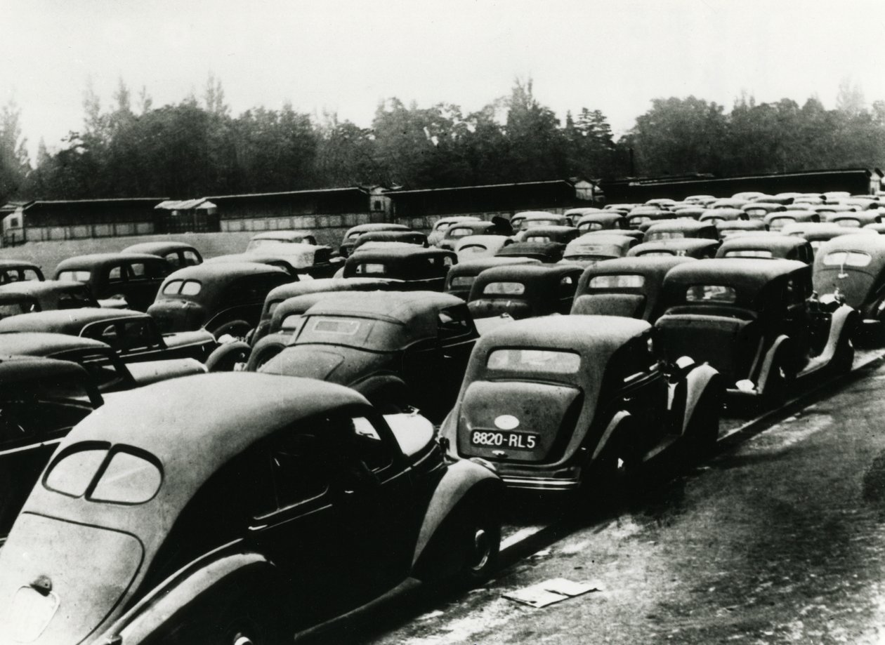 Voitures confisquées par les Allemands occupants, Vincennes, Paris, 1940-1944 - Unbekannt