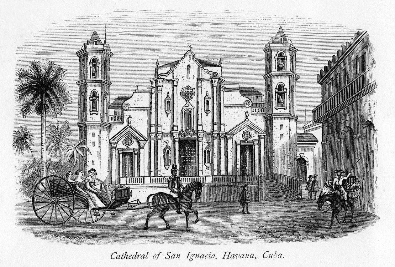 Cathédrale de San Ignacio, La Havane, Cuba, 19e siècle - Unbekannt