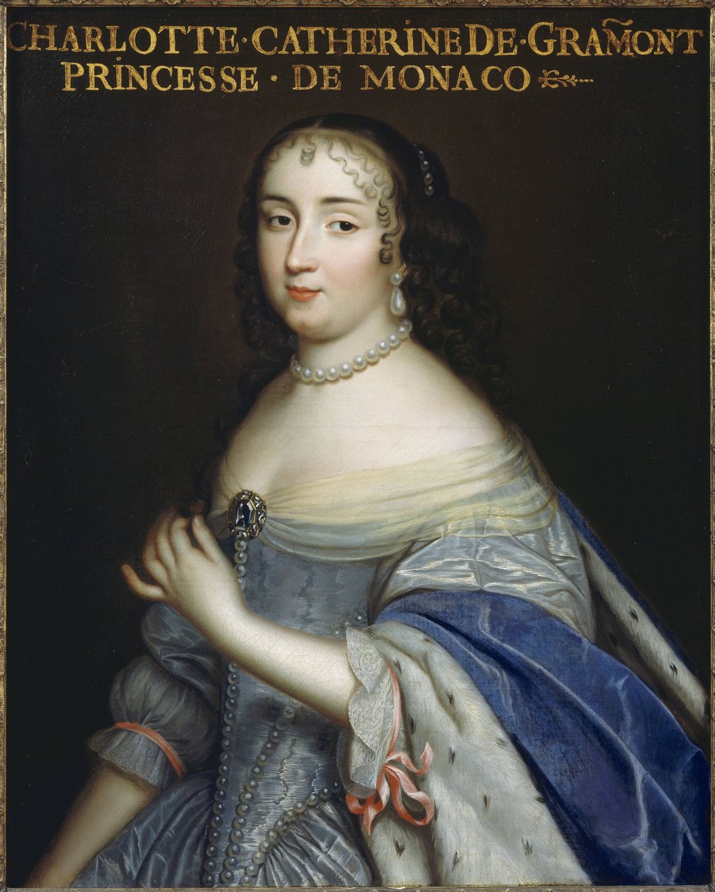 Catherine Charlotte de Gramont 1638-1678, Princesse de Monaco et Duchesse de Valentinois, vers 1665 - Unbekannt