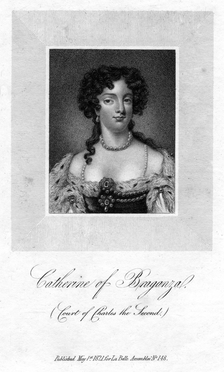 Catherine de Bragance, reine consort du roi Charles II d
