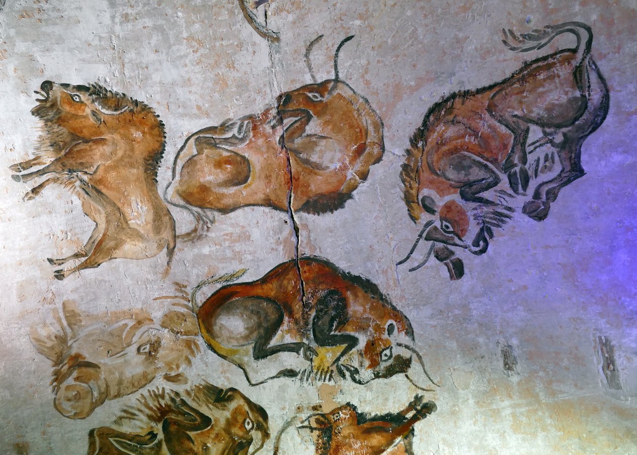 Peintures rupestres trouvées dans la grotte d