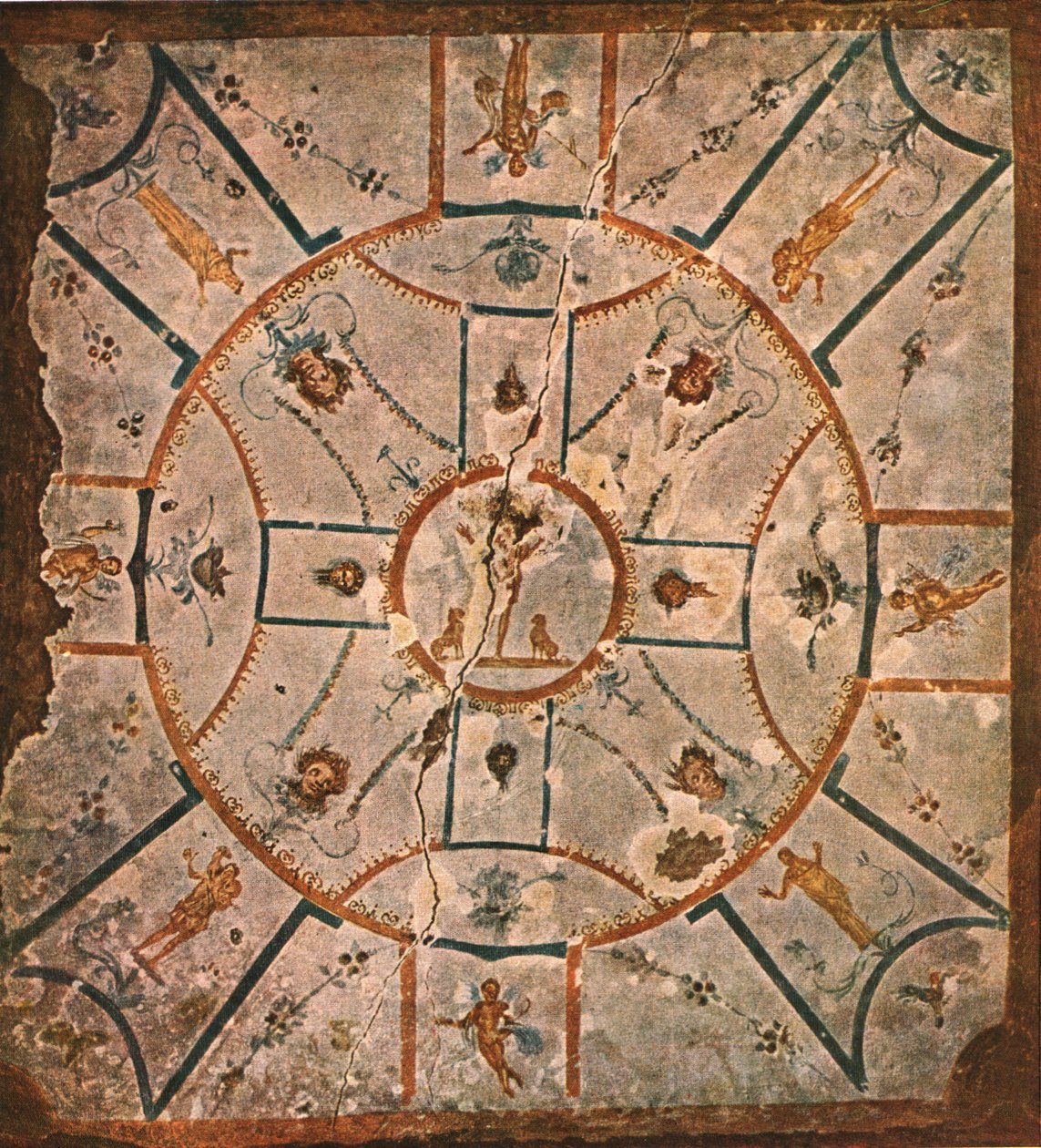 Plafond de la chambre de l