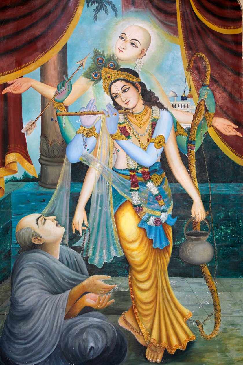 Chaityana Mahaprahbu, un saint vaishnava et réformateur social du 15ème siècle, Vrindavan, Inde - Unbekannt