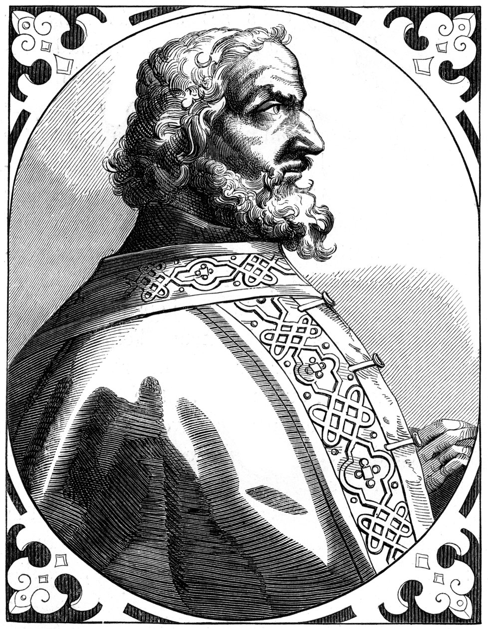 Charlemagne 712-814, Empereur romain germanique et roi des Francs, XVIe siècle 1849 - Unbekannt