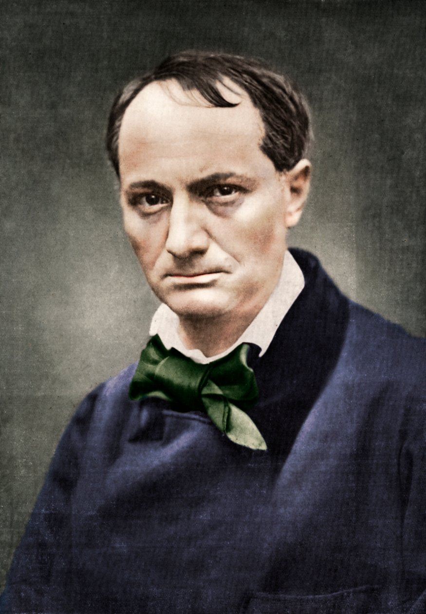 Charles Baudelaire, poète, critique et traducteur français influent, milieu du 19e siècle - Unbekannt