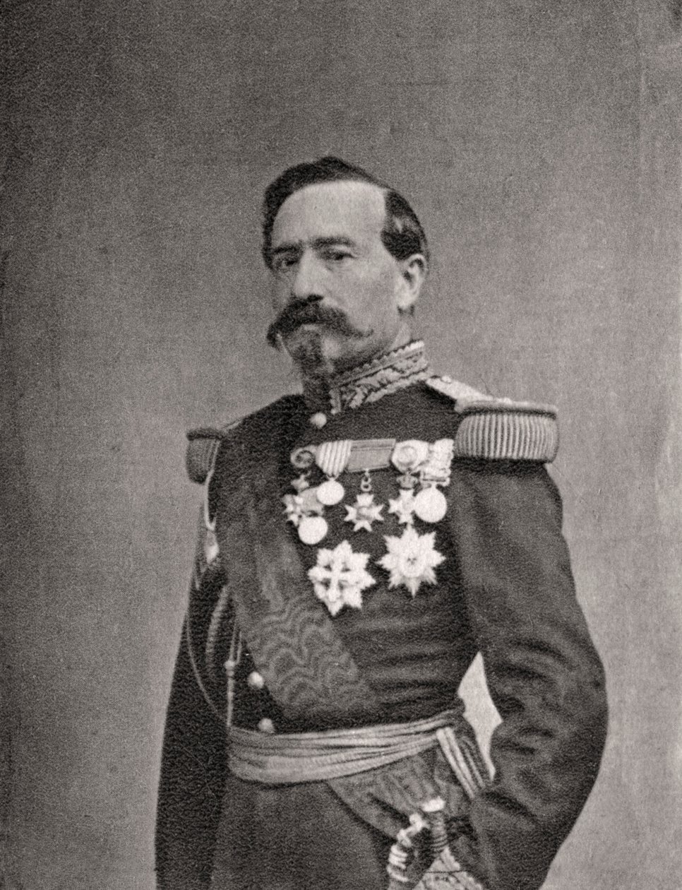 Charles Denis Bourbaki, soldat et général français, 1868 - Unbekannt