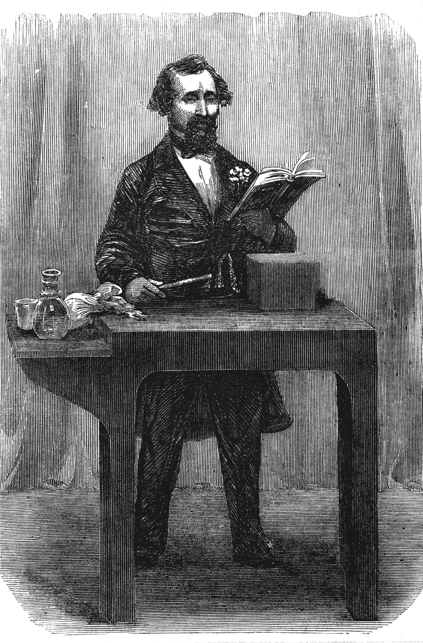 Charles Dickens, romancier et journaliste anglais, juillet 1858 - Unbekannt