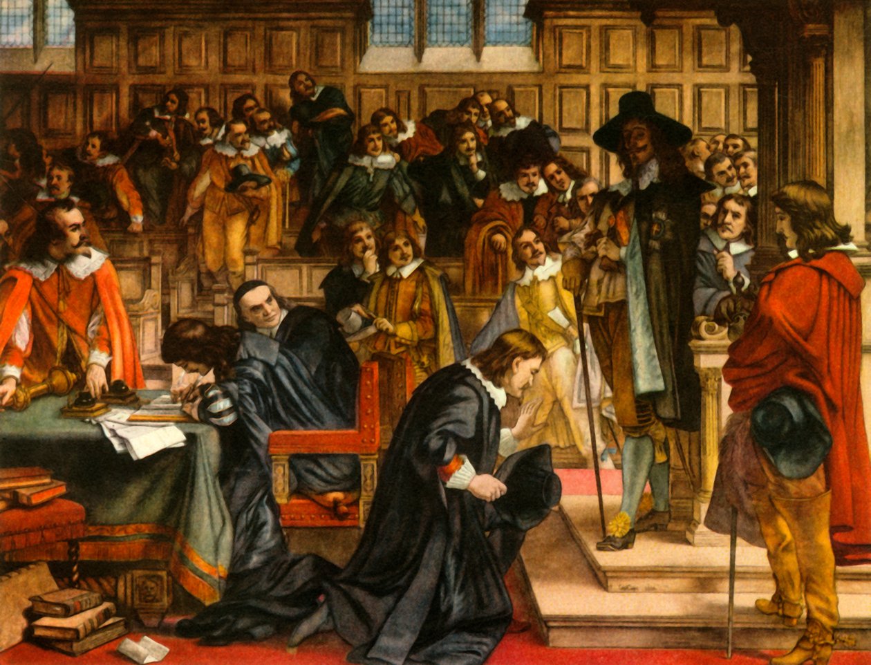 Charles Ier et le président Lenthall, vers 1850, 1947 - Unbekannt