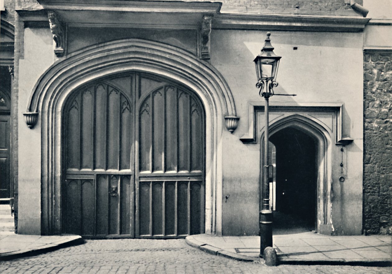 Chartreuse. Extérieur de la porte d