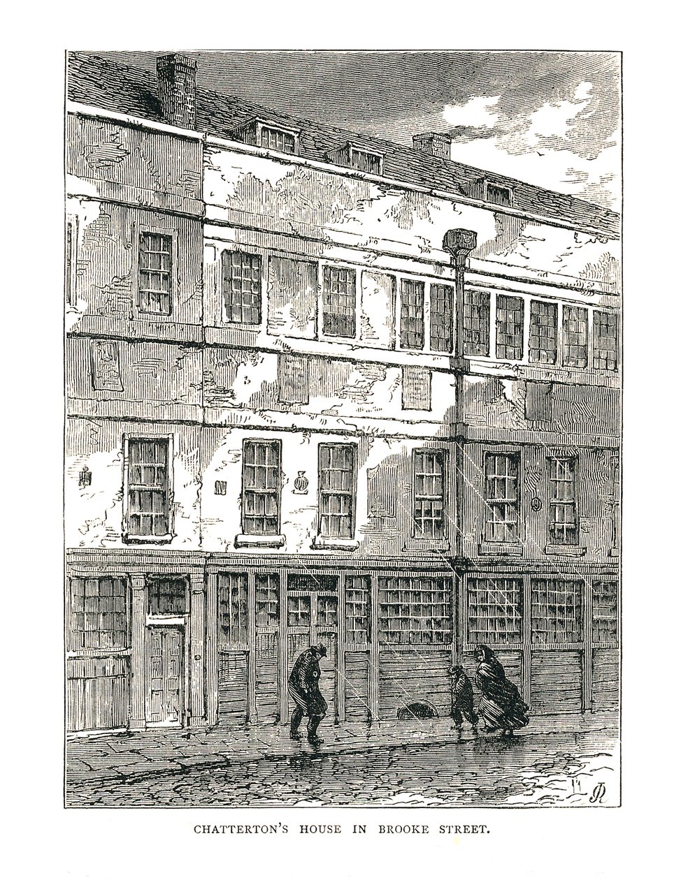 Maison de Chatterton à Brooke Street, 1878 - Unbekannt