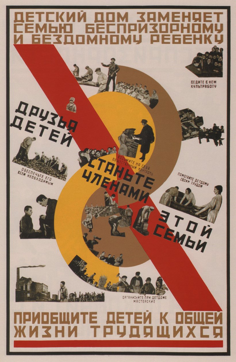 Le foyer pour enfants est comme une famille pour un enfant sans-abri, 1926 - Unbekannt