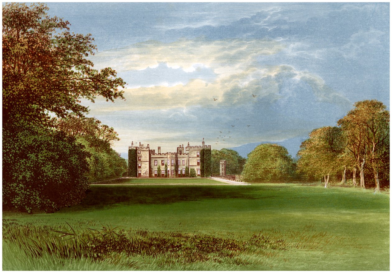 Château de Chillingham, Northumberland, résidence du Comte de Tankerville, vers 1880 - Unbekannt